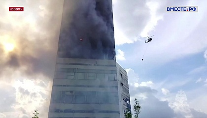 Пожар в здании бывшего НИИ во Фрязине произошел из-за неисправности электропроводки